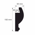 20 Meter Stuckleisten OL-1